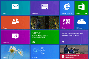 Windows 8 Start Screen